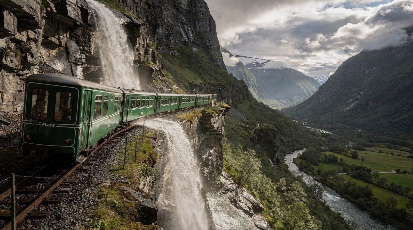 Bergen: Flåm Railway, Viking Village Tour with Fjord Cruise